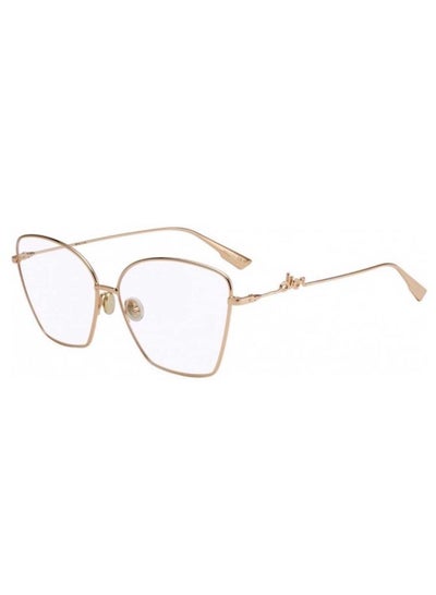 DIOR SIGNATURE01 DDB Butterfly GOLD Fullrim Eyeglasses for Women