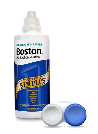 Bausch + Lomb Simplus Multi-Action Contact Lens Solution 120ml With Lens Case