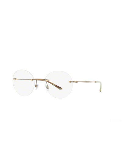 UV Protected Eyeglass Frame 0AR5085 3247 49 – Lens Size: 49mm – Gold