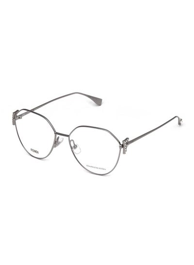 FENDI FF0389/G 6LB Geometrical SILVER Fullrim Eyeglasses for Women