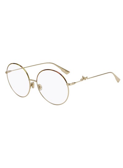 DIOR SIGNATURE02 06J Round HAVANAGOLD Fullrim Eyeglasses for Women