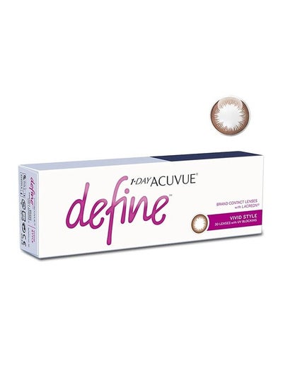 Acuvue Define Vivid Style 1 box 30 lenses Daily Disposables