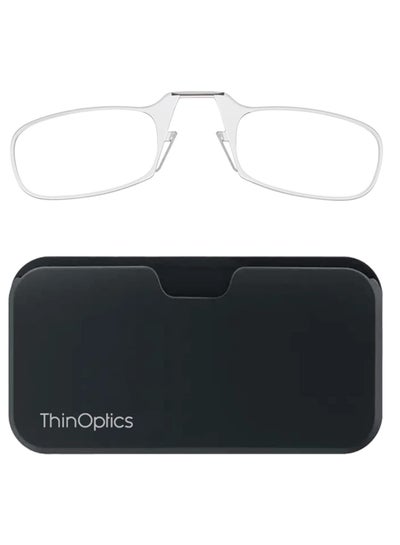 ThinOptics – Universal Pod Black with 1.0 Clear Readers