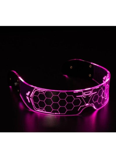 LED Colourful Luminescent Bar Disco Party Science Fiction Glasses