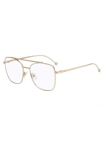 FENDI FF0354 J5G Pilot GOLD Fullrim Eyeglasses for Unisex