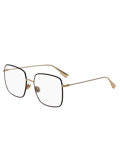 DIOR STELLAIRE01 06J Square HAVANAGOLD Fullrim Eyeglasses for Women