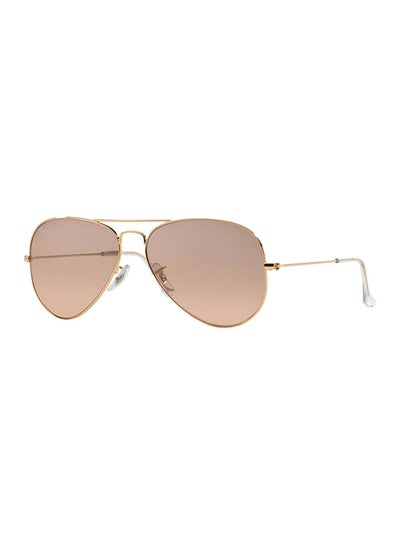 Women’s Gradient Aviator Sunglasses – Lens Size : 58 mm