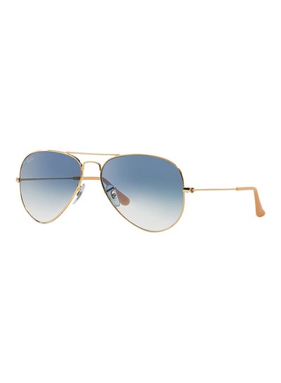 Gradient Aviator Sunglasses – Lens Size : 58 mm