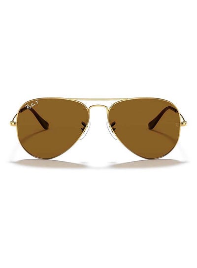 Polarized Aviator Sunglasses – Lens Size: 58 mm