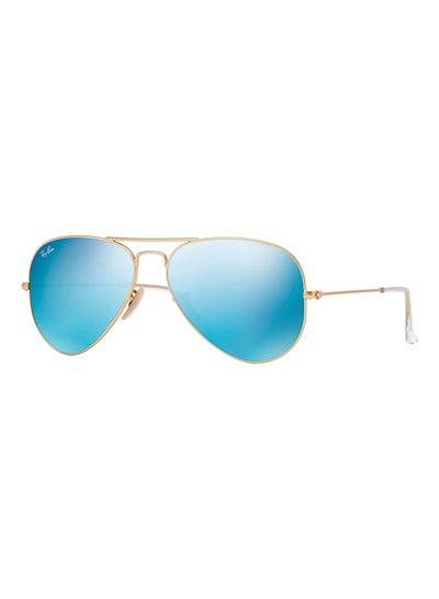 Flash Aviator Sunglasses – Lens Size: 58 mm