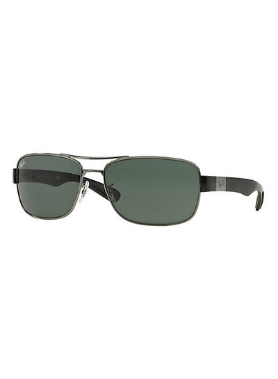 Men’s Rectangular Sunglasses – Lens Size: 61 mm