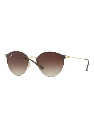 Semi Rimless Oval Sunglasses – Lens Size: 50 mm