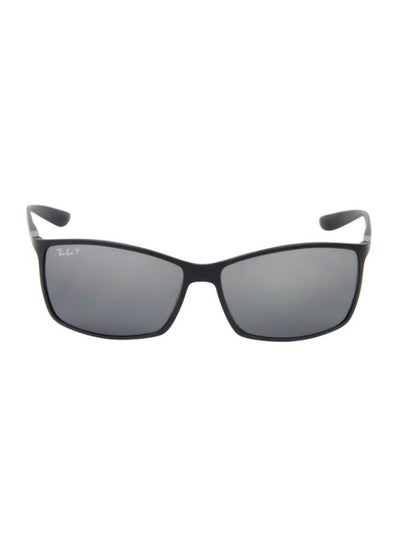 Men’s UV-Protection Rectangular Sunglasses – Lens Size : 63 mm