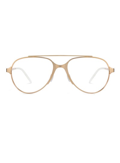 Men’s Full Rim Aviator Eyeglass Frame – Lens Size: 53 mm