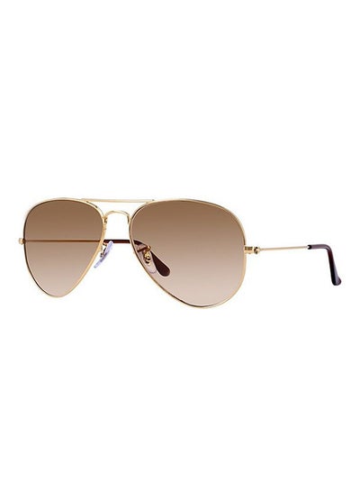 Aviator Sunglasses – Lens Size: 62mm – Gold