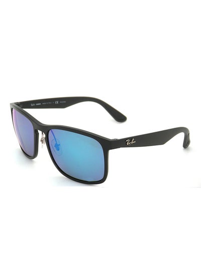 Full Rim Rectangular Sunglasses – Lens Size: 58 mm