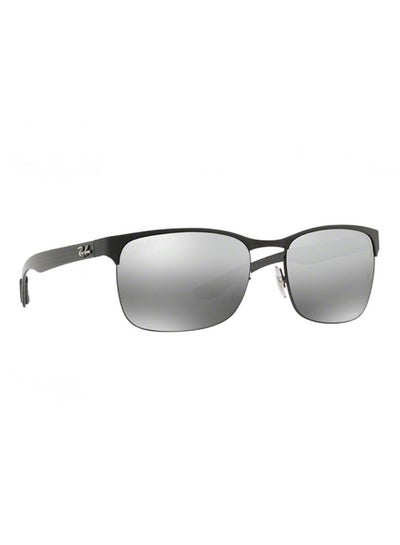 Men’s Rectangular Sunglasses – Lens Size: 60 mm