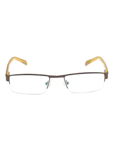 Men’s Optical Semi-Rimless Eyeglass Frame VLF347C4