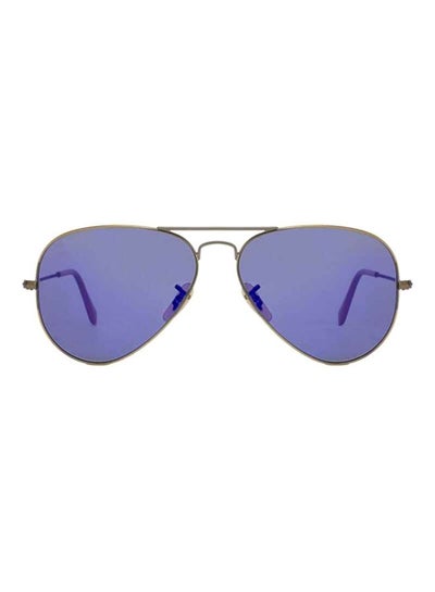 Full Rim Aviator Sunglasses – Lens Size: 58 mm