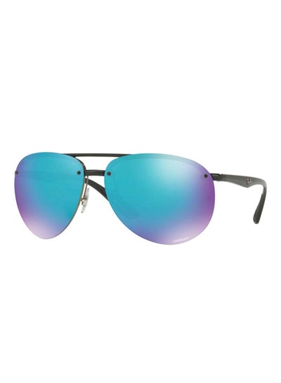 Men’s Polarized Aviator Sunglasses – Lens Size: 64 mm