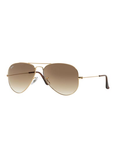 Men’s UV-Protection Aviator Sunglasses – Lens Size: 55 mm