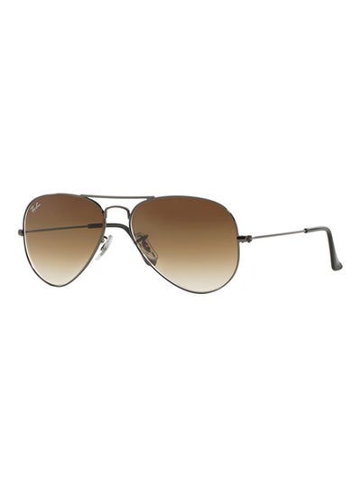 Men’s UV-Protection Aviator Sunglasses – Lens Size : 58 mm