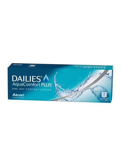 Pack Of 30 AquaComfort Plus Daily Disposable Clear Lenses