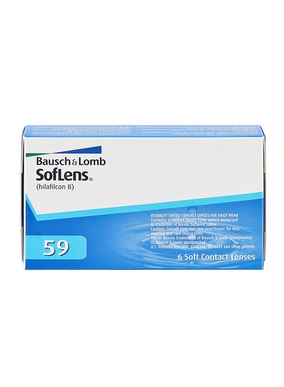 Pack Of 6 SofLens 59 Monthly Disposable Contact Lenses