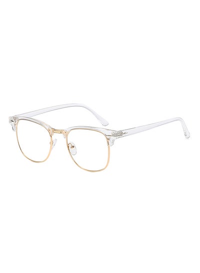 Polychromatic Clubmaster Eyeglass Frames