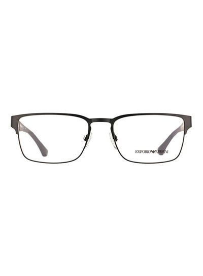 Men’s Rectangular Eyeglass Frame – Lens Size: 53 mm