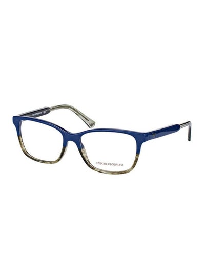 Men’s Square Eyeglass Frame – Lens Size: 52 mm