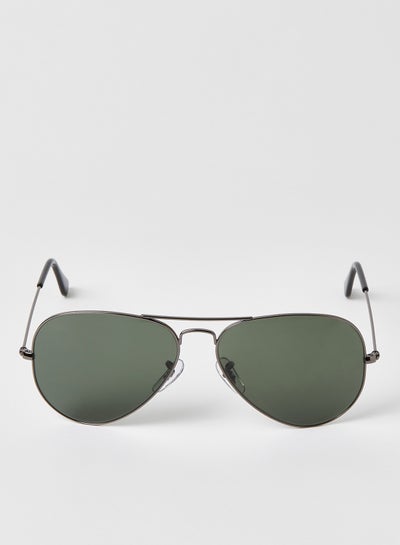 Men’s Classic Aviator Sunglasses – Lens Size: 58 mm