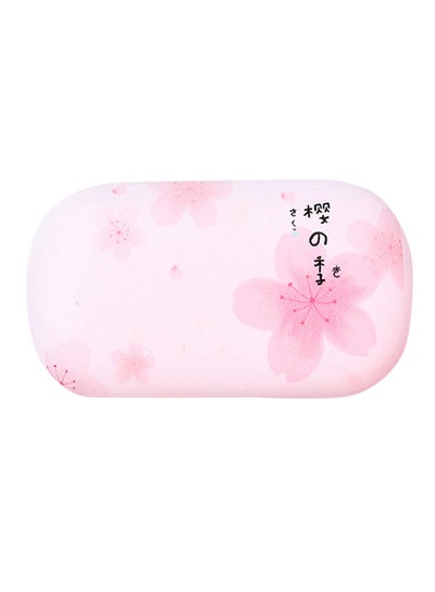 Flower Print Eyeglass Case