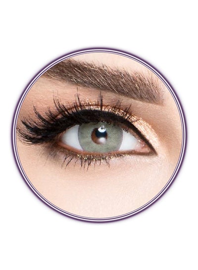 Pack Of 2 Dazzling Green Contact Lenses