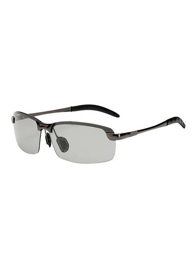 Men’s Semi Rimless Rectangular Eyeglasses