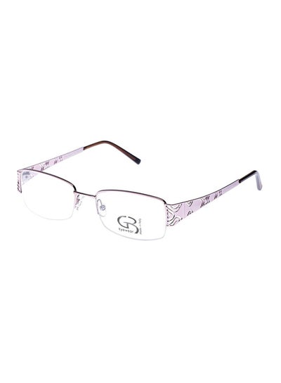 Women’s Plastic Semi- Rimless Eyeglasses Frames