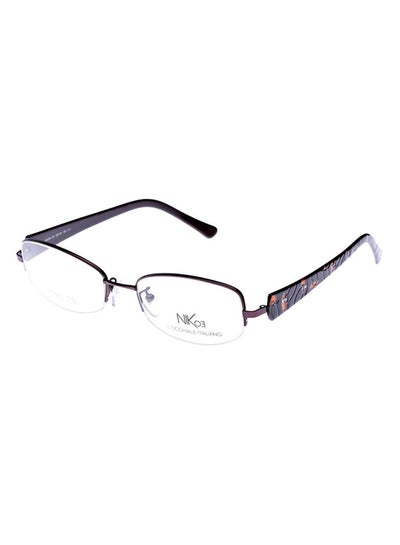 Women’s Plastic Semi- Rimless Eyeglasses Frames