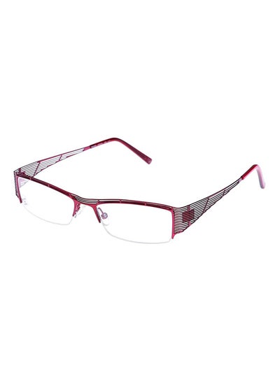 Women’s Plastic Semi- Rimless Eyeglasses Frames