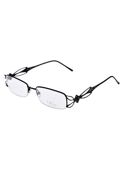 Women’s Plastic Semi- Rimless Eyeglasses Frames