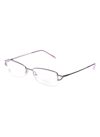 Women’s Plastic Semi- Rimless Eyeglasses Frames