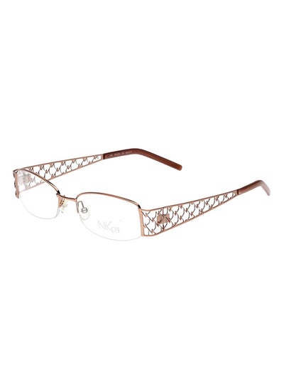 Women’s Plastic Semi- Rimless Eyeglasses Frames