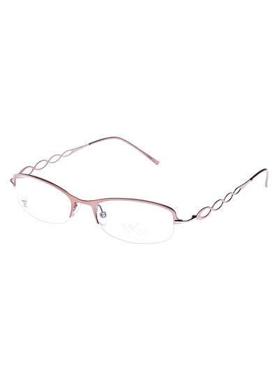 Women’s Plastic Semi- Rimless Eyeglasses Frames