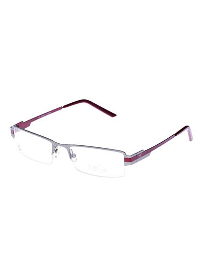 Men’s Plastic Semi- Rimless Eyeglasses Frames