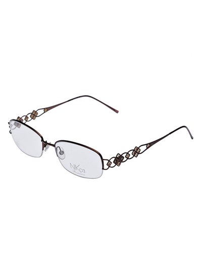 Women’s Plastic Semi- Rimless Eyeglasses Frames