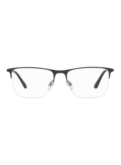 Men’s Square Eyeglasses – Lens Size: 55 mm