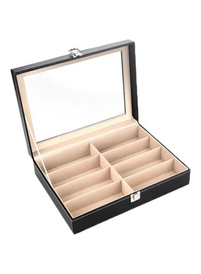 Sunglass Display Organizer Case With Lock