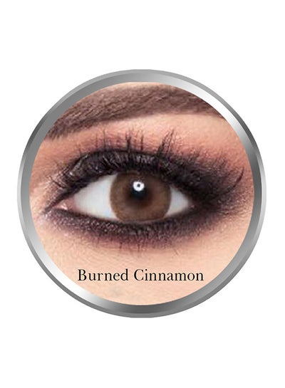 Burned Cinnamon Monthly Disposable Contact Lenses