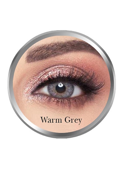 Warm Grey Monthly Disposable Contact Lenses