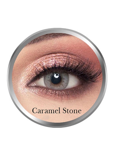 Caramel Stone Monthly Disposable Contact Lenses