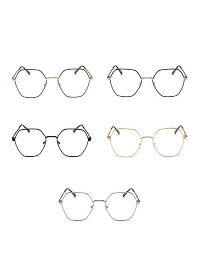 5-Pair Hexagon Eyeglass Frames 6183772639006